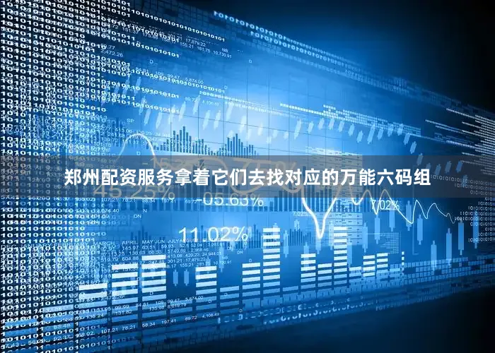 郑州配资服务拿着它们去找对应的万能六码组